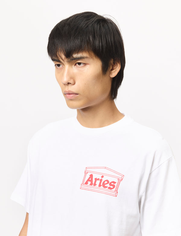 Aries Temple T-Shirt - White