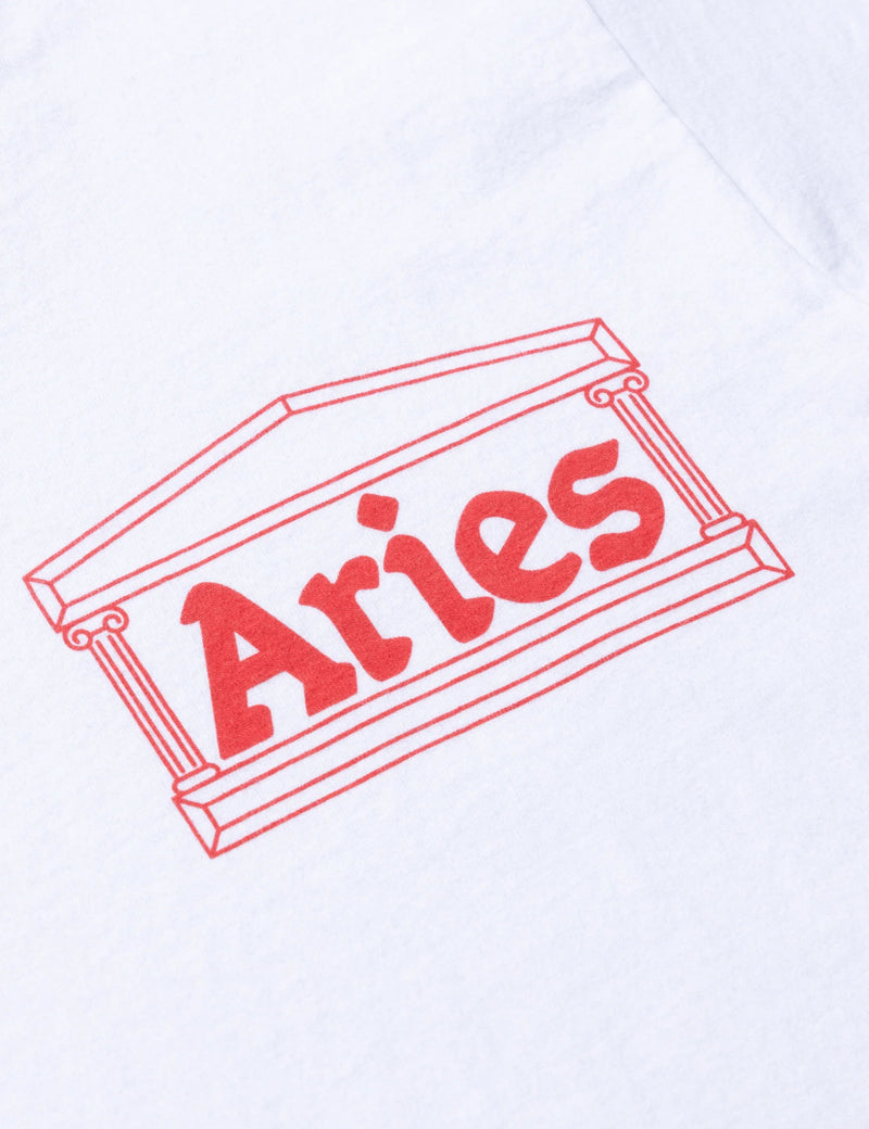 Aries Temple T-Shirt - White