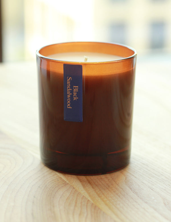 Article. Soy Candle UK Hand Poured - Black Sandalwood