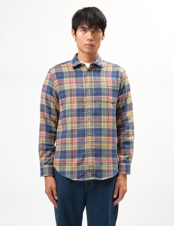 Portuguese Flannel Olissipo Shirt - Blue