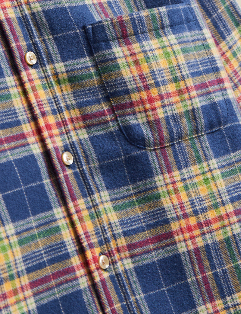 Portuguese Flannel Olissipo Shirt - Blue