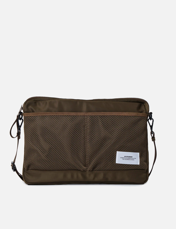 AY Studios Computer Bag - Army Green