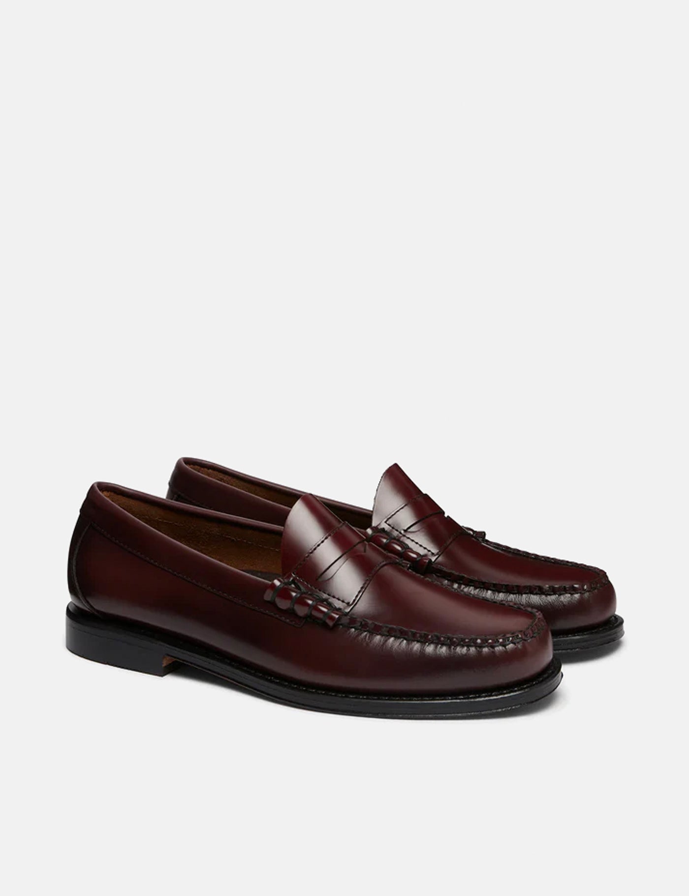 G.H. Bass Weejuns Larson Moc Penny Leather Wine I Article