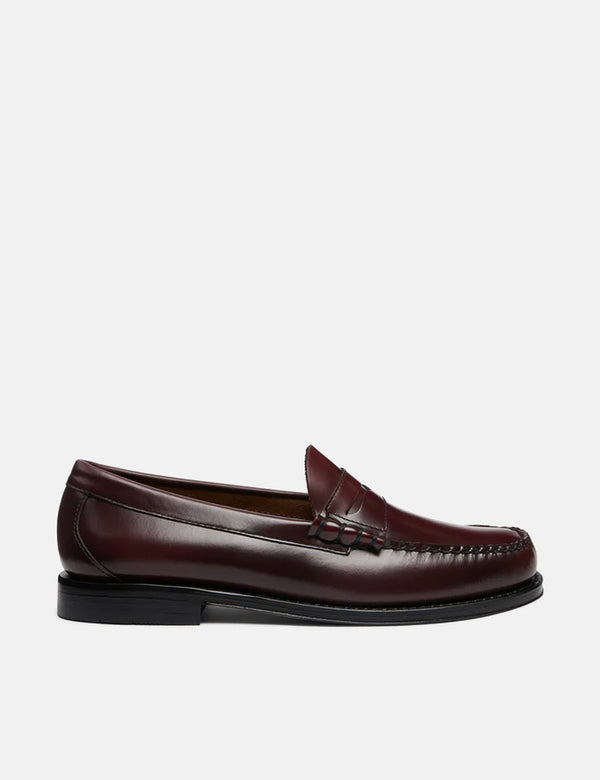 G.H. Bass Weejuns Larson Moc Penny (Leather) - Wine