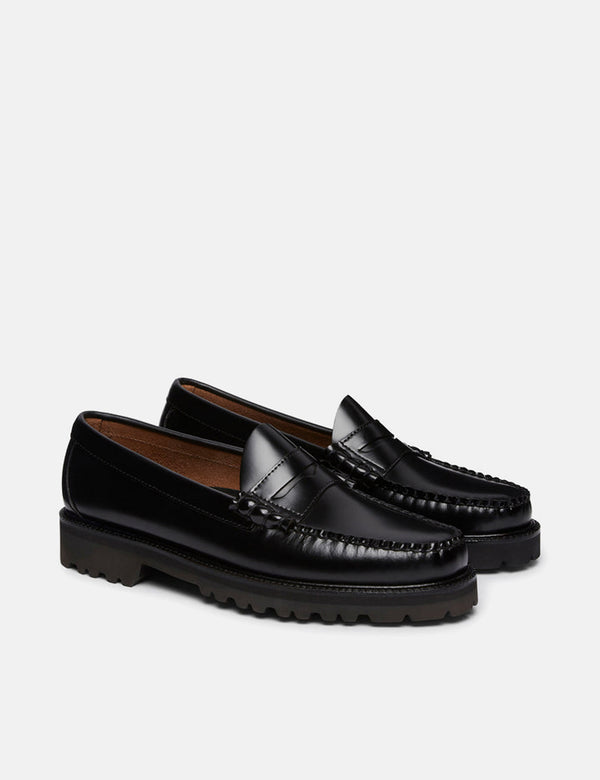 G.H. Bass Weejuns 90 Larson Penny (Leather) - Black