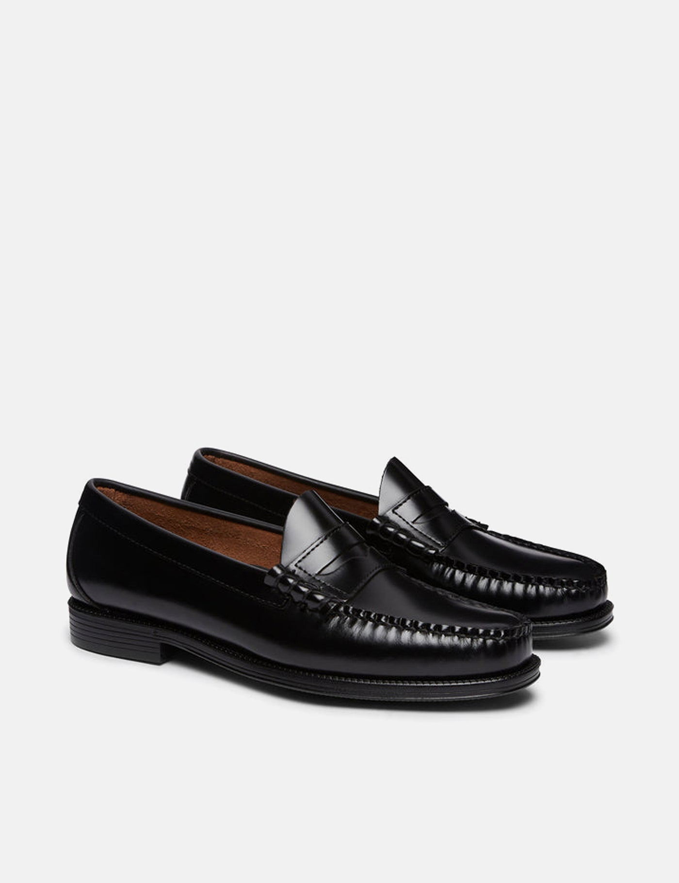 G.H. Bass Weejuns II Larson Moc Penny (Leather) - Black I Article.