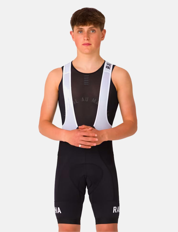 Rapha Updated 2024 Pro Team Training Bib Shorts - Black/White