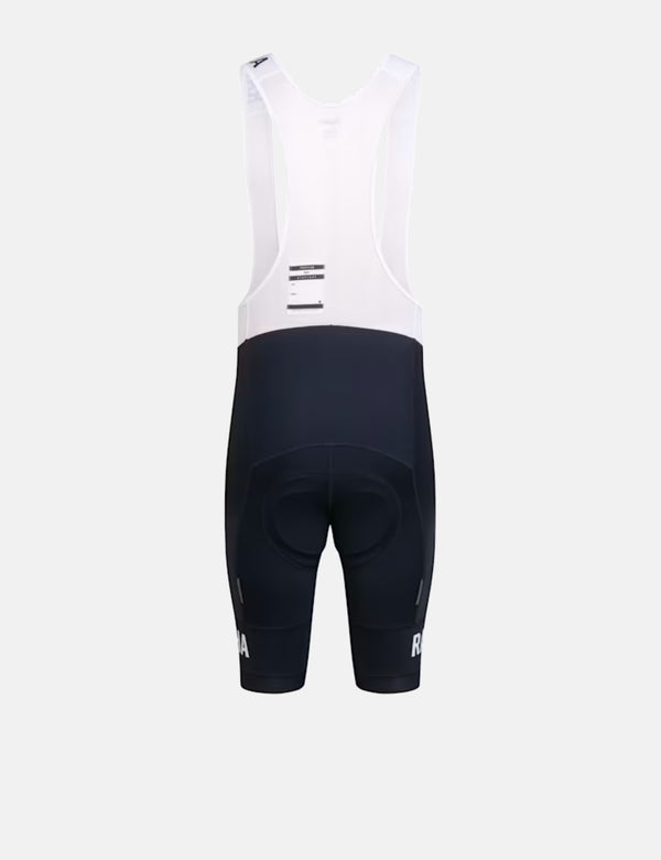 Rapha Updated 2024 Pro Team Training Bib Shorts - Dark Navy Blue/White