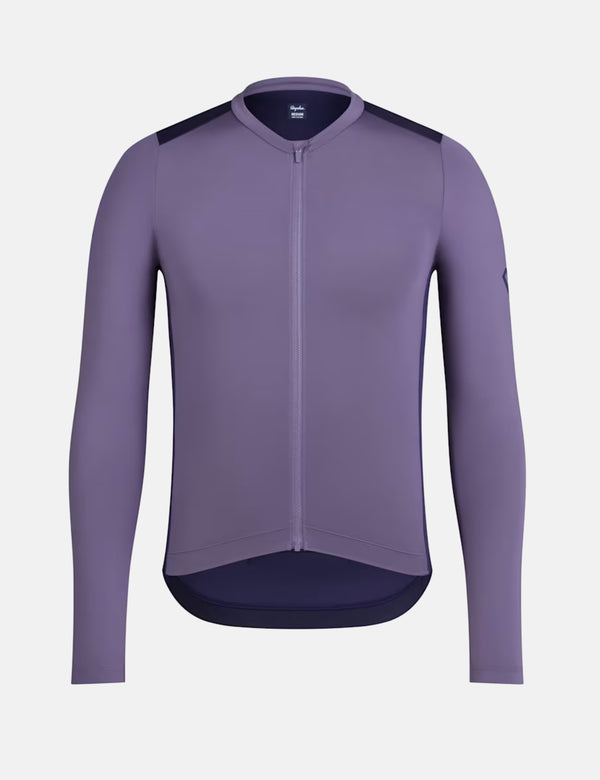 Rapha Men's Pro Team Long Sleeve Jersey - Cadet/Eclipse/Iris Bloom