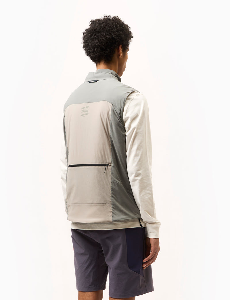 Rapha Explore Insulated Gilet - Sage Grey/Rock Beige