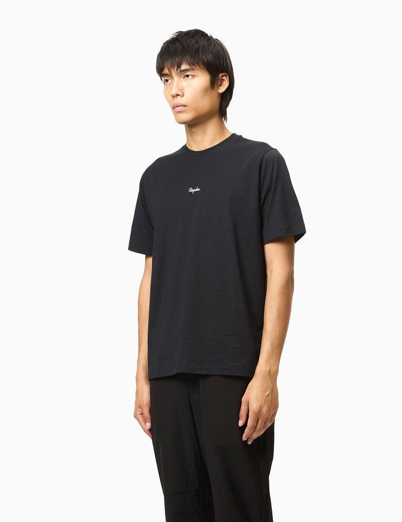 Rapha Men's T-Shirt (Cotton) - Black/Grey