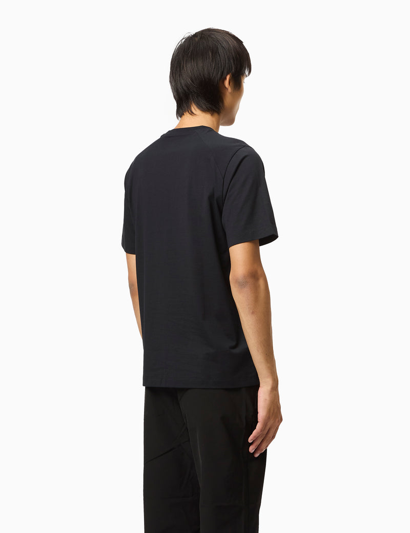 Rapha Men's T-Shirt (Cotton) - Black/Grey