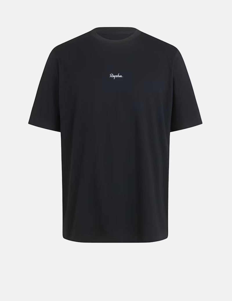 Rapha Men's T-Shirt (Cotton) - Black/Grey