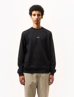 Rapha Men's Crewneck Sweatshirt (Cotton) - Black/Grey