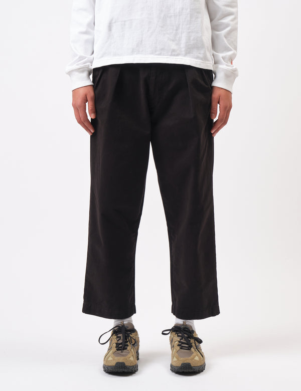 Bhode Two Pleat Pant - Black