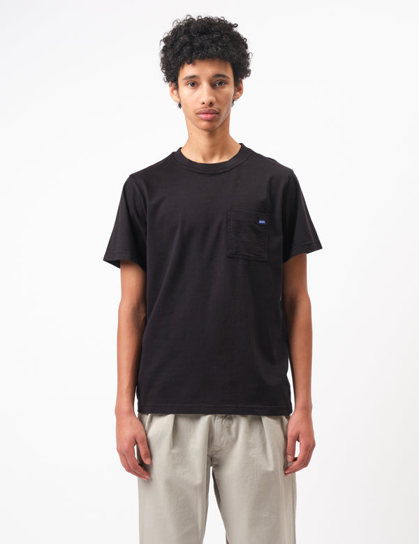 Bhode Everyday Pocket T-Shirt - Washed Black