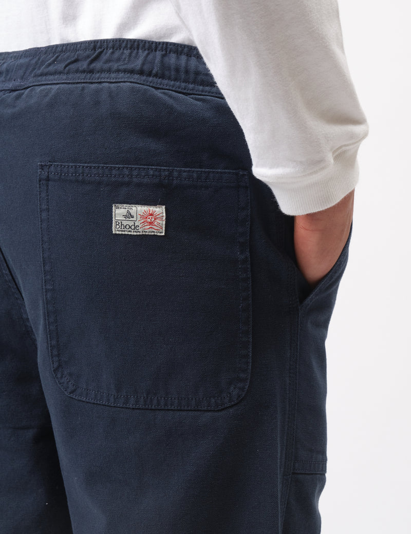 Bhode Fatigue Pant Canvas - Midnight Navy