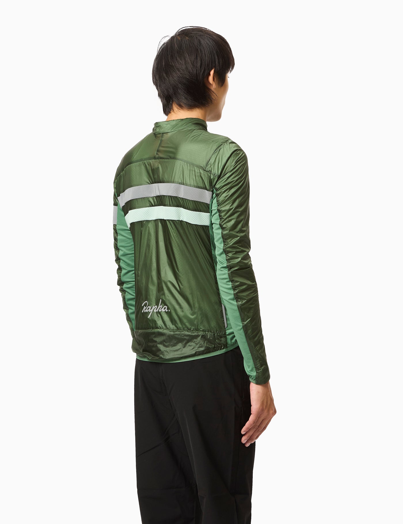 Rapha Men's Brevet Insulated Jacket - Dark Green/Pale Green | Article.