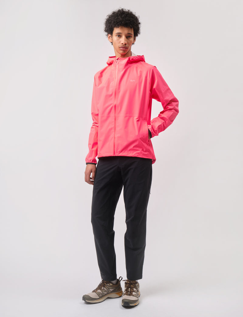 Rapha Men's Commuter Jacket - High-Vis Pink/Silver