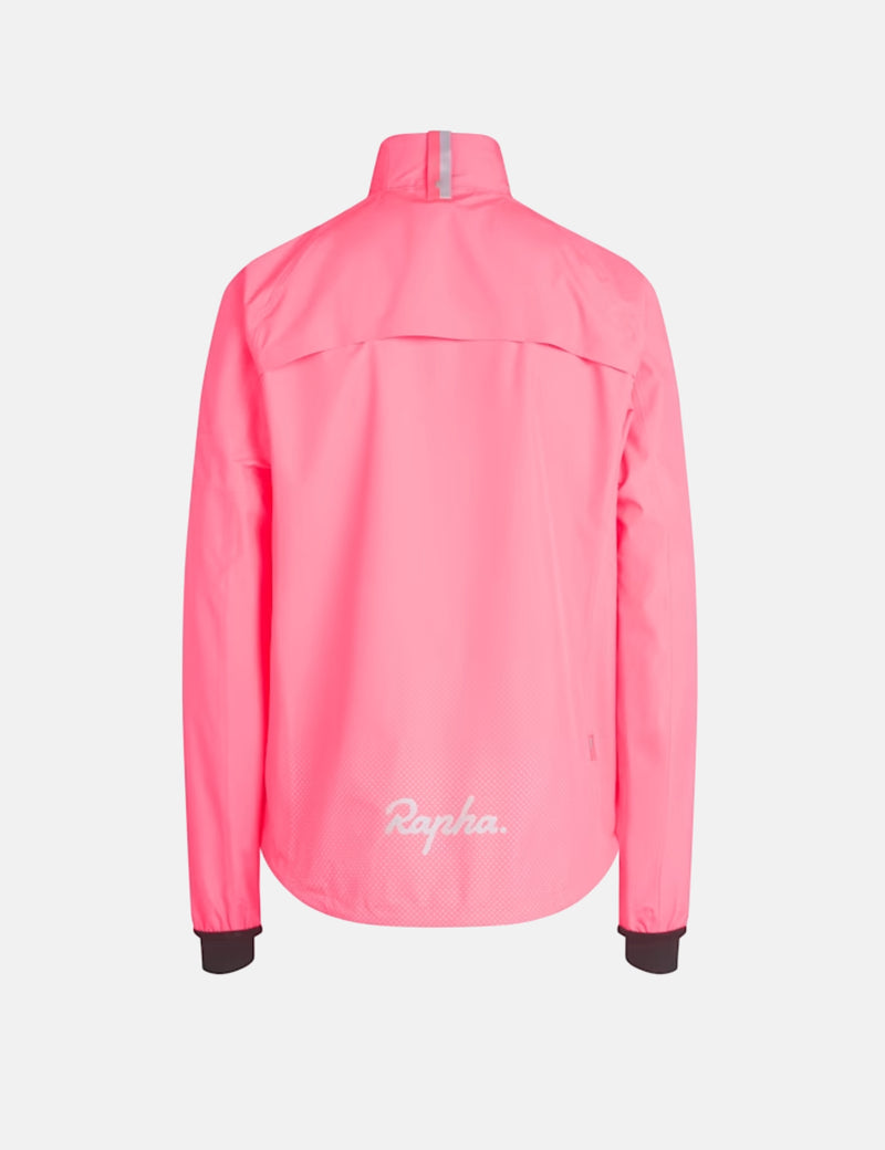 Rapha Men's Commuter Jacket - High-Vis Pink/Silver