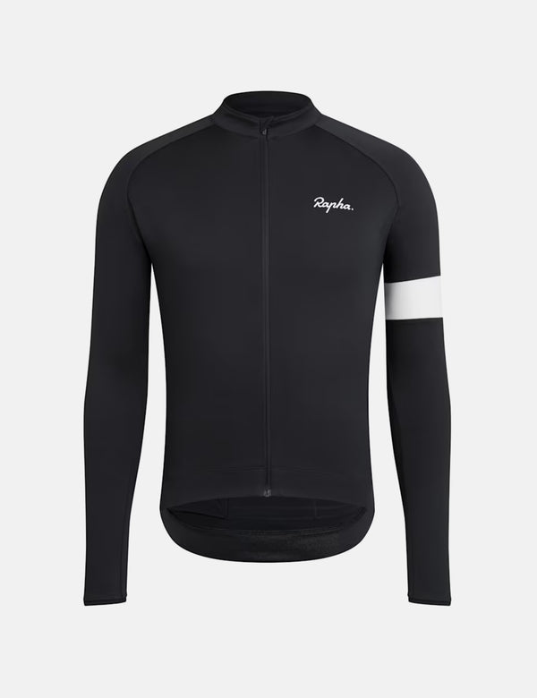 Rapha Men's Long Sleeve Core Jersey - Black