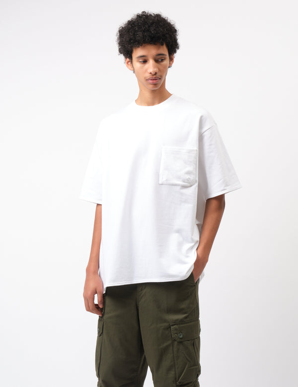 GOOPiMADE "Archetype-93" 3D Pocket T-Shirt - White