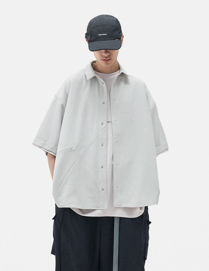 GOOPiMADE "GNV-17" SOFTBOX Parabola Big Shirt - Tech-Grey