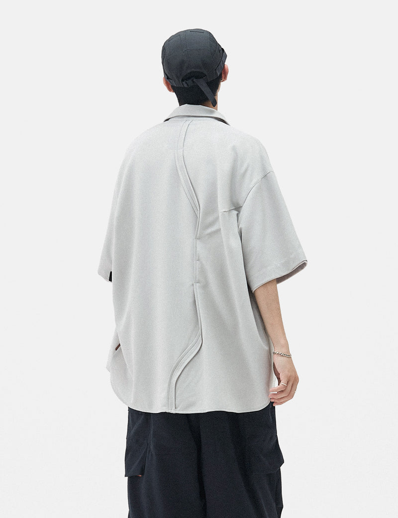 GOOPiMADE "GNV-17" SOFTBOX Parabola Big Shirt - Tech-Grey