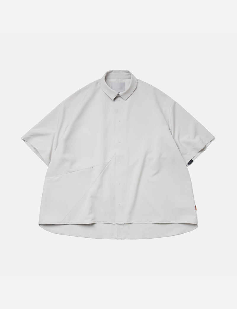 GOOPiMADE "GNV-17" SOOTBOX Parabola Big Shirt - Gris Technique