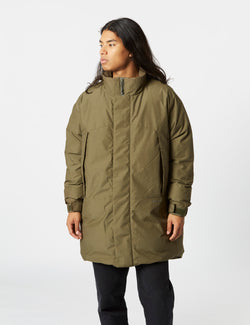 Snow Peak FR 2L Down Coat - Olive Green