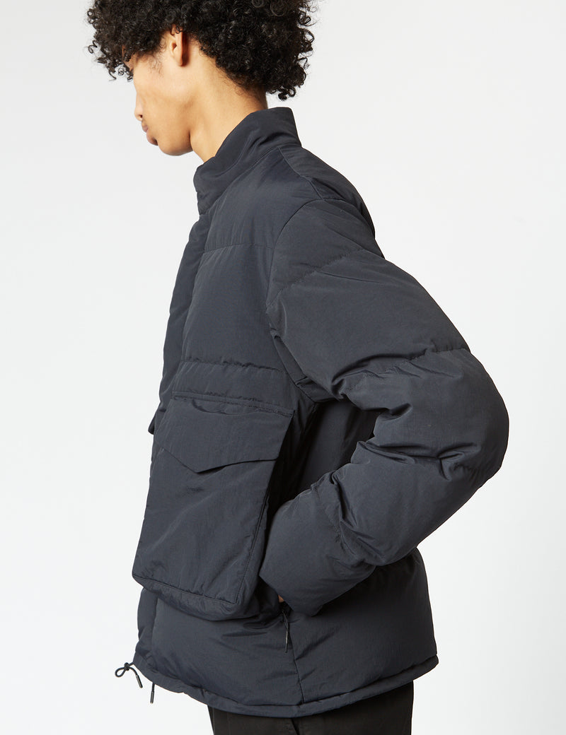 Snow Peak Recycled Down Jacket - Black