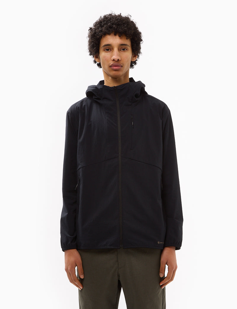 Snow Peak Active Comfort Zip Up Parka Black Article