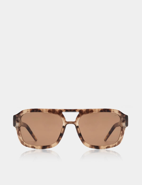 A. Kjaerbede Kaya Sunglasses - Coquina Tortoise