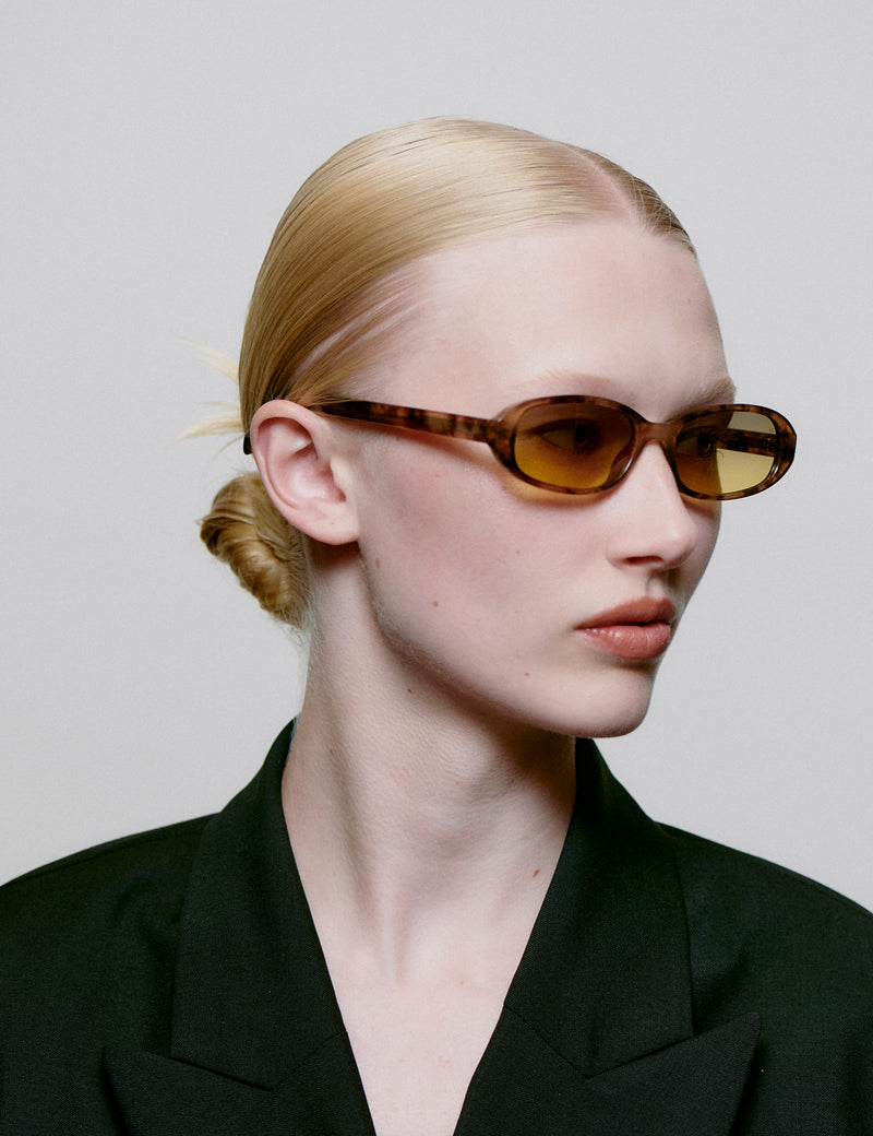 A. Kjaerbede Macy Sunglasses - Coquina Tortoise