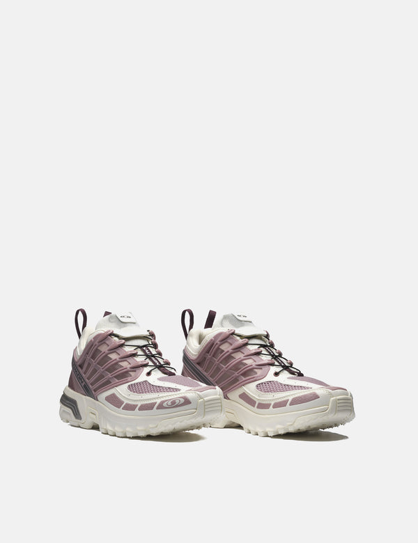 Salomon ACS PRO Trainers - Vanilla Ice/Deauville Mauve/Plum Kitten