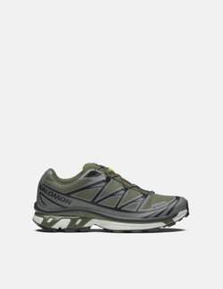 Salomon XT-6 GTX Gore-Tex Trainers - Olive Night/Sedona Sage/Black