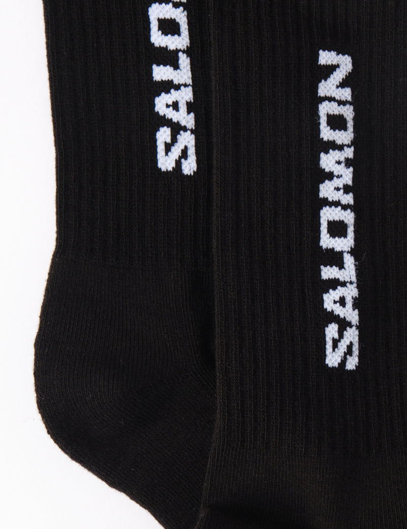 Salomon Everyday Crew Socks (3-Pack) - Black