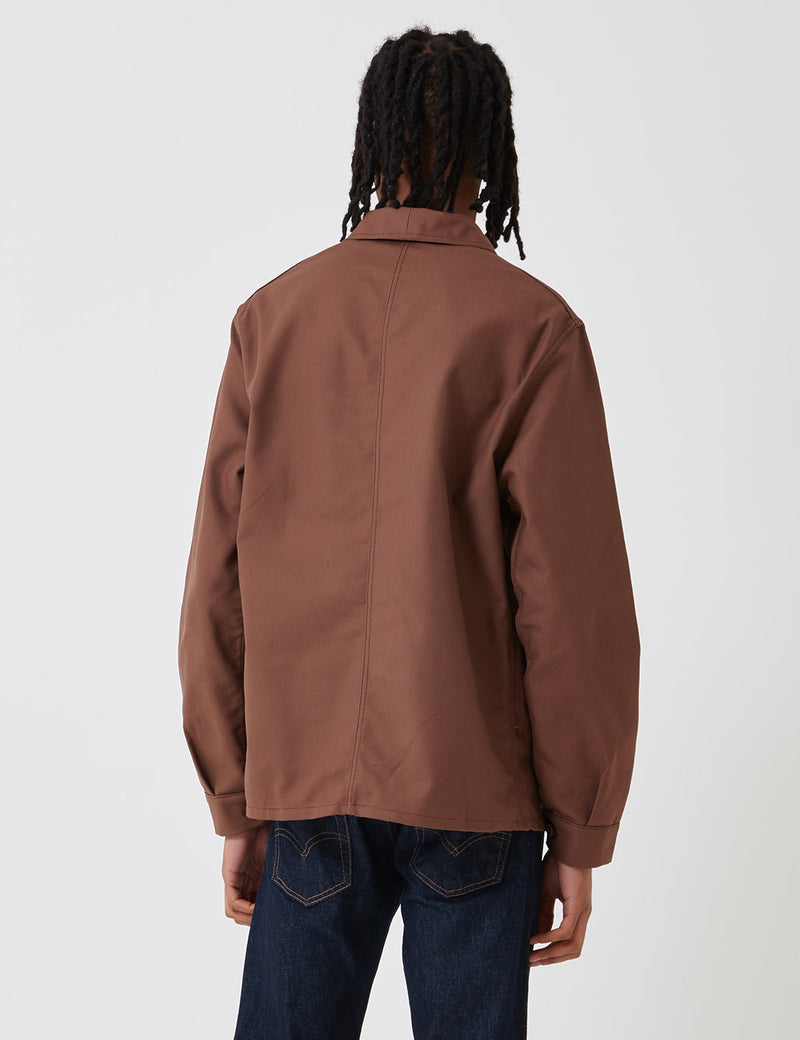 Le Laboureur Cotton Work Jacket - Brown