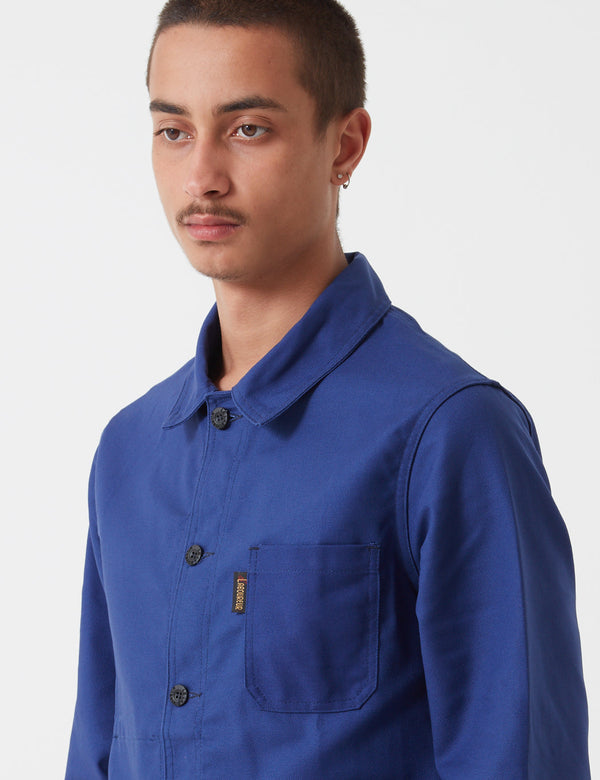 Le Laboureur Cotton Work Jacket - Navy Blue