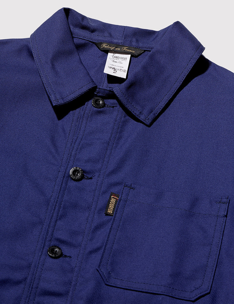 Le Laboureur Cotton Work Jacket - Navy