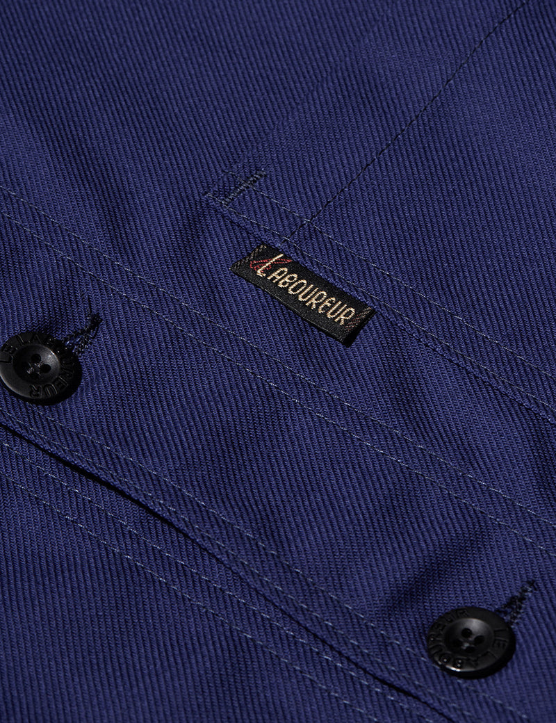 Le Laboureur Cotton Work Jacket - Navy