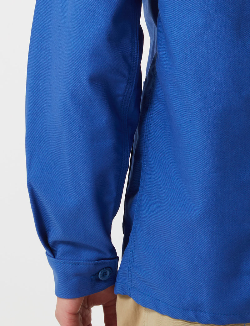 Le Laboureur Cotton Work Jacket - Bugatti Blue