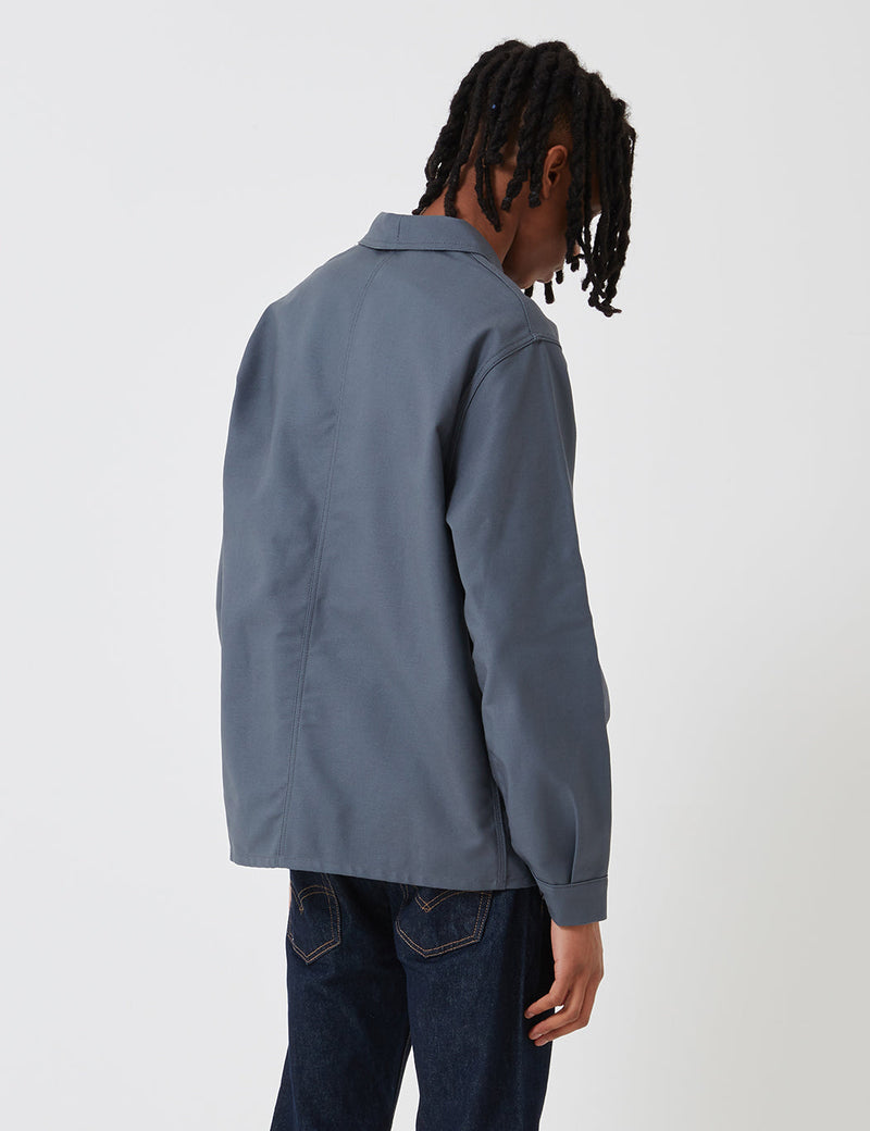 Le Laboureur Cotton Work Jacket - Charcoal Grey