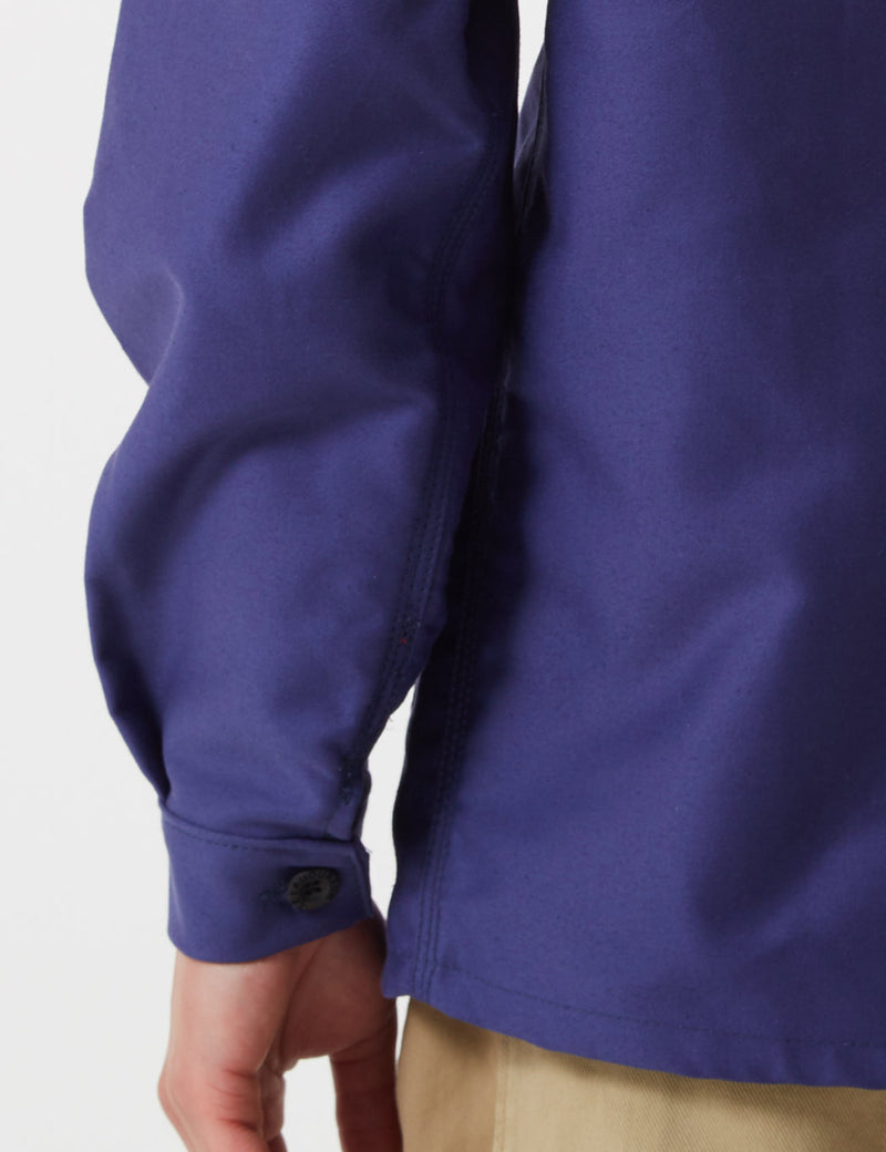 Le Laboureur Moleskin Work Jacket - Navy Blue