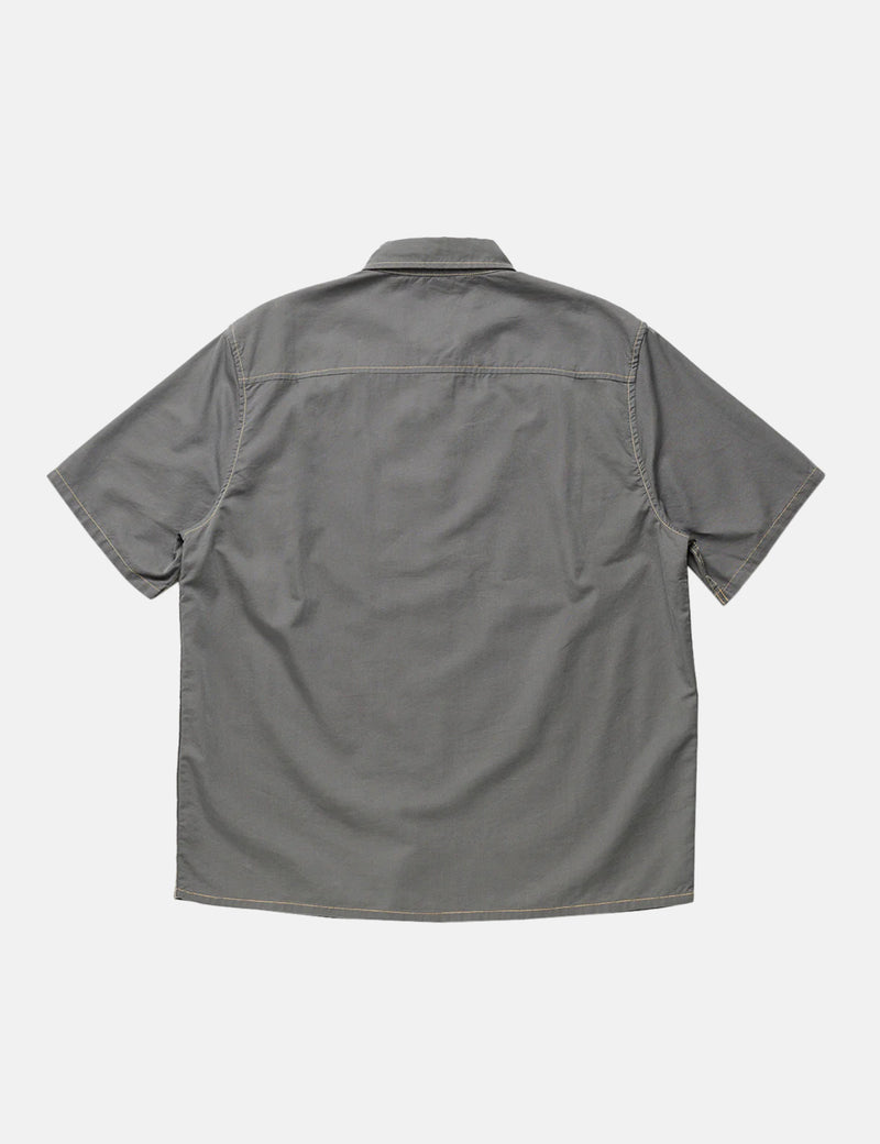 Larriet Cliff Short Sleeve Shirt - Charcoal Grey