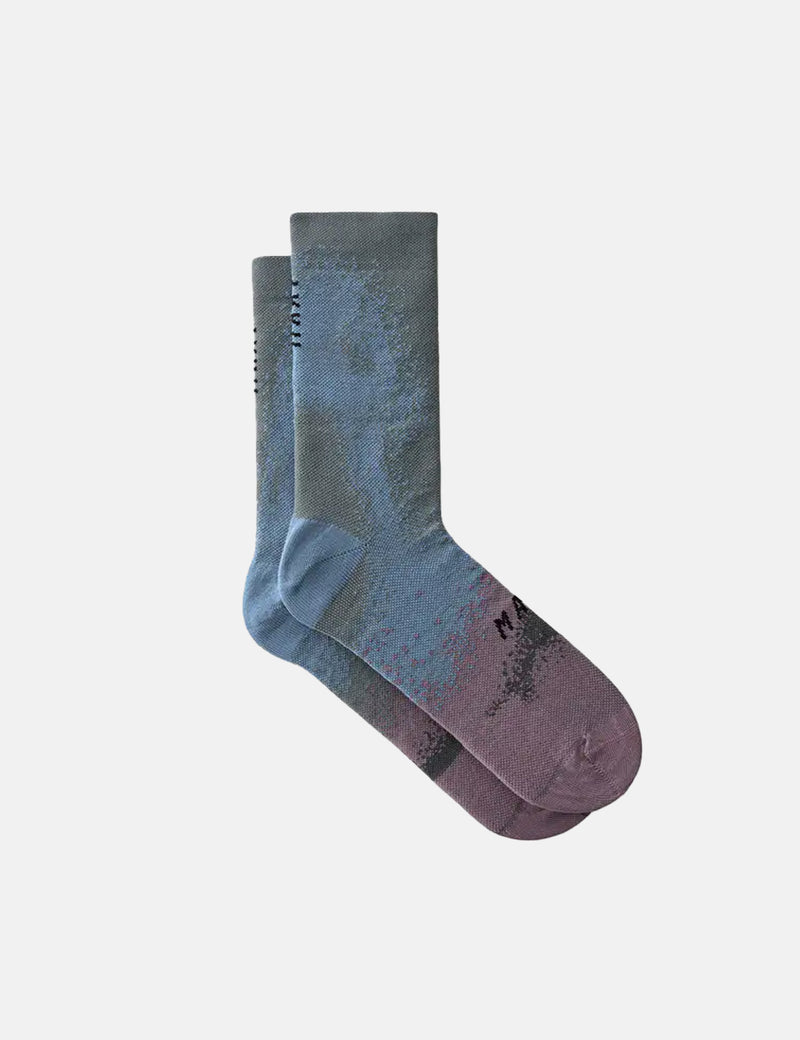 MAAP Blurred Out Socks - Blue Mix