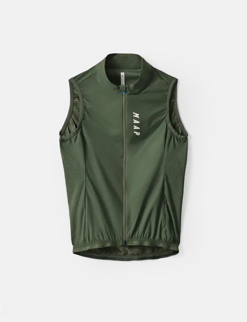 MAAP Womens Draft Team Vest - Bronze Green