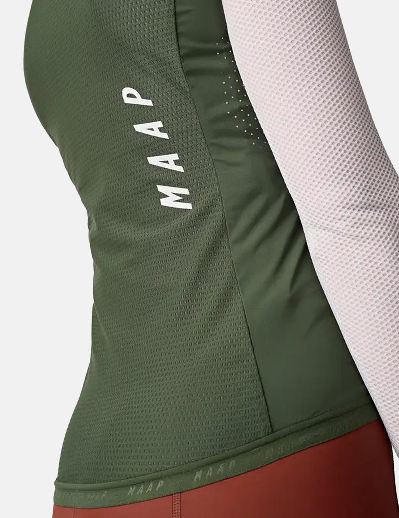 MAAP Womens Draft Team Vest - Bronze Green