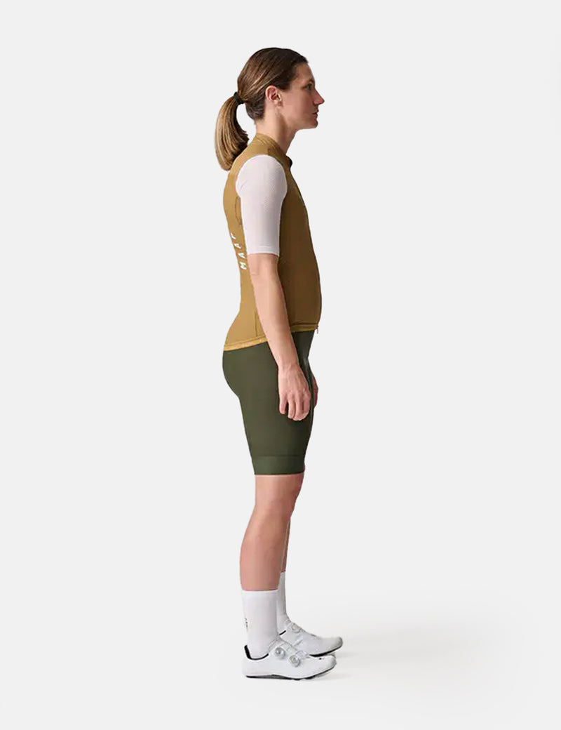 MAAP Womens Draft Team Vest - Fawn Brown