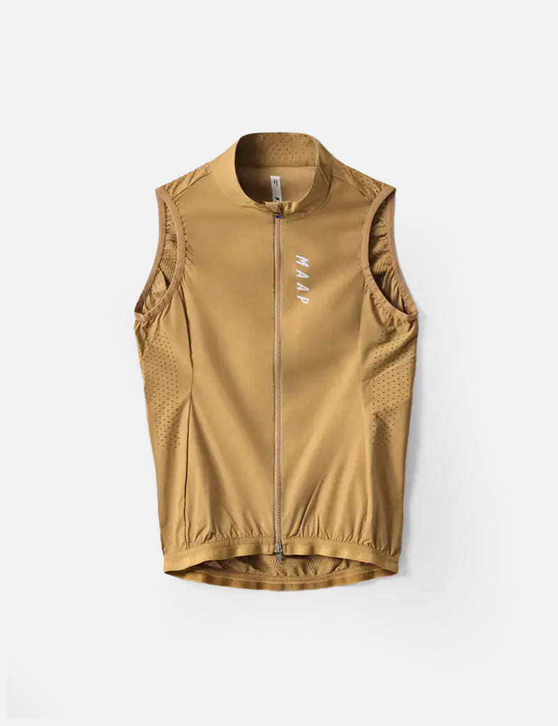 MAAP Womens Draft Team Vest - Fawn Brown